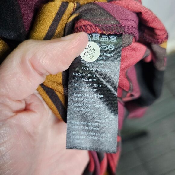 City Chic Vivian High Neck Floral Blouse Size XS/14 - Picture 10 of 12